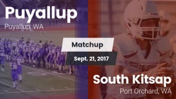 Matchup: Puyallup  vs. South Kitsap  2017