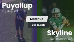 Matchup: Puyallup  vs. Skyline   2017
