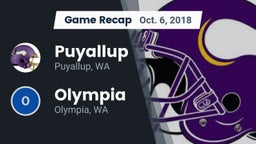 Recap: Puyallup  vs. Olympia  2018