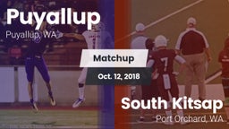 Matchup: Puyallup  vs. South Kitsap  2018