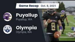 Recap: Puyallup  vs. Olympia  2021