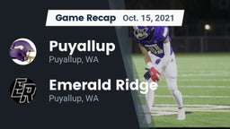 Recap: Puyallup  vs. Emerald Ridge  2021