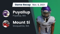 Recap: Puyallup  vs. Mount Si  2021