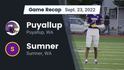Recap: Puyallup  vs. Sumner  2022