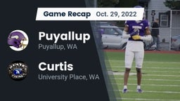 Recap: Puyallup  vs. Curtis  2022
