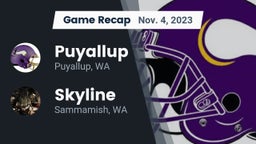 Recap: Puyallup  vs. Skyline   2023