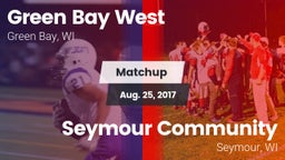 Matchup: Green Bay West vs. Seymour Community  2017