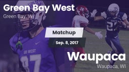 Matchup: Green Bay West vs. Waupaca  2017