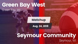 Matchup: Green Bay West vs. Seymour Community  2018