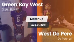 Matchup: Green Bay West vs. West De Pere  2018