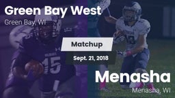 Matchup: Green Bay West vs. Menasha  2018