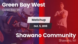 Matchup: Green Bay West vs. Shawano Community  2018