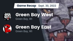 Recap: Green Bay West vs. Green Bay East  2022