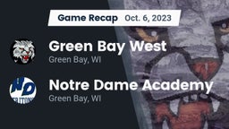 Recap: Green Bay West vs. Notre Dame Academy 2023