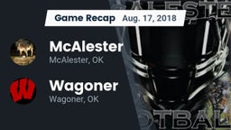 Recap: McAlester  vs. Wagoner  2018