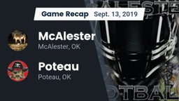 Recap: McAlester  vs. Poteau  2019