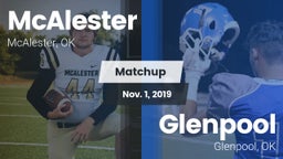 Matchup: McAlester High vs. Glenpool  2019