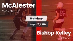 Matchup: McAlester High vs. Bishop Kelley  2020