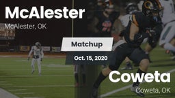 Matchup: McAlester High vs. Coweta  2020