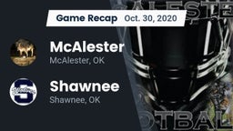 Recap: McAlester  vs. Shawnee  2020