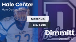 Matchup: Hale Center High vs. Dimmitt  2017