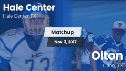 Matchup: Hale Center High vs. Olton  2017