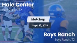 Matchup: Hale Center High vs. Boys Ranch  2019