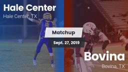 Matchup: Hale Center High vs. Bovina  2019