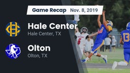 Recap: Hale Center  vs. Olton  2019