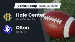Recap: Hale Center  vs. Olton  2020
