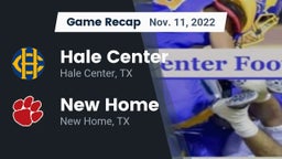 Recap: Hale Center  vs. New Home  2022