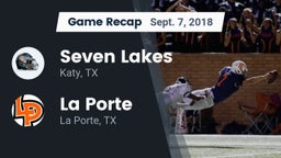 Recap: Seven Lakes  vs. La Porte  2018