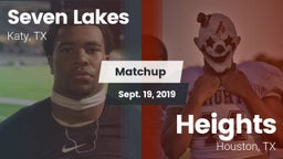 Matchup: Seven Lakes High vs. Heights  2019