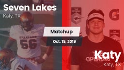 Matchup: Seven Lakes High vs. Katy  2019