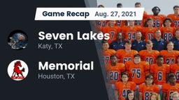 Recap: Seven Lakes  vs. Memorial  2021