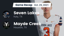 Recap: Seven Lakes  vs. Mayde Creek  2021