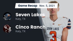Recap: Seven Lakes  vs. Cinco Ranch  2021