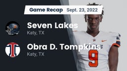 Recap: Seven Lakes  vs. Obra D. Tompkins  2022