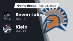 Recap: Seven Lakes  vs. Klein  2023