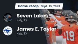 Recap: Seven Lakes  vs. James E. Taylor  2023