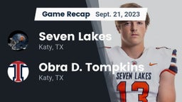 Recap: Seven Lakes  vs. Obra D. Tompkins  2023