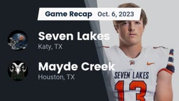Recap: Seven Lakes  vs. Mayde Creek  2023