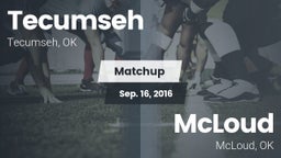 Matchup: Tecumseh  vs. McLoud  2016