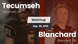 Matchup: Tecumseh  vs. Blanchard  2016
