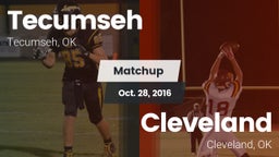 Matchup: Tecumseh  vs. Cleveland  2016