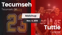 Matchup: Tecumseh  vs. Tuttle  2016