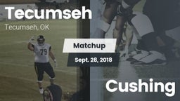 Matchup: Tecumseh  vs. Cushing 2018