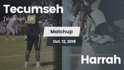 Matchup: Tecumseh  vs. Harrah 2018