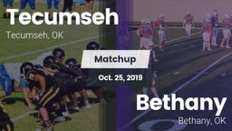 Matchup: Tecumseh  vs. Bethany  2019