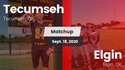 Matchup: Tecumseh  vs. Elgin  2020
